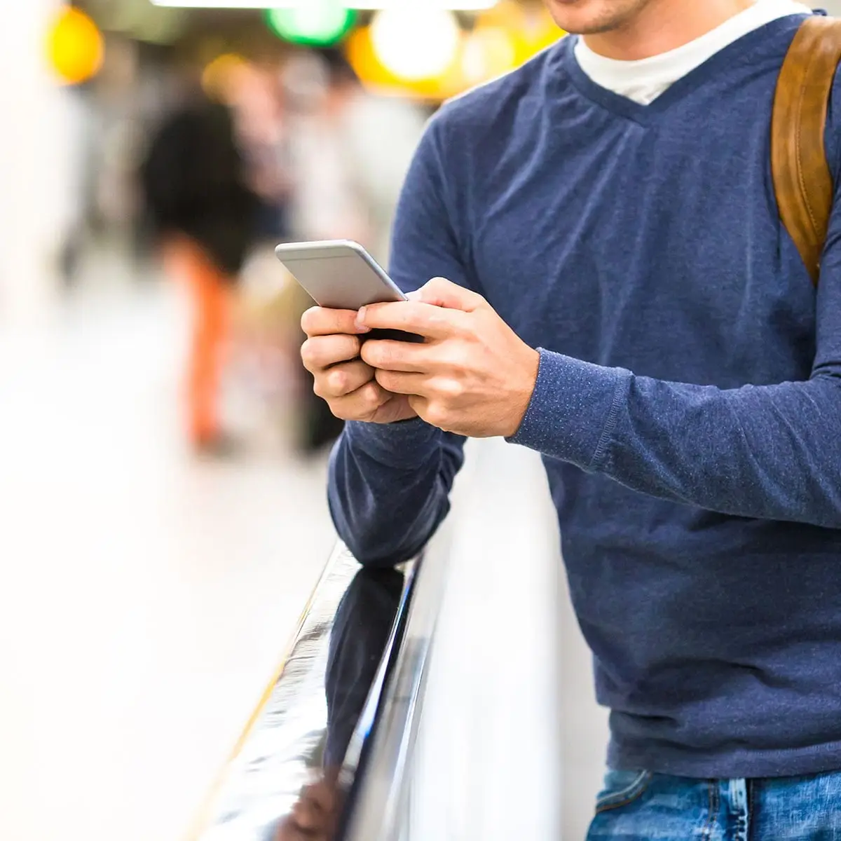 Appssenger Airport App in use