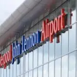 Image of the front of Liverpool John Lennon Airport. Liverpool John Lennon Airport go-live with Azinq’s Airport Hive, a new wave Airport Operational Database (AODB) replacement.